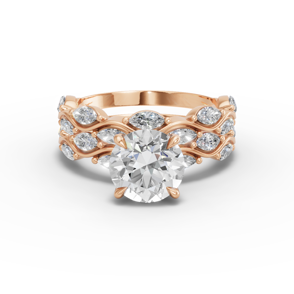 Edera Marquise Diamond Band