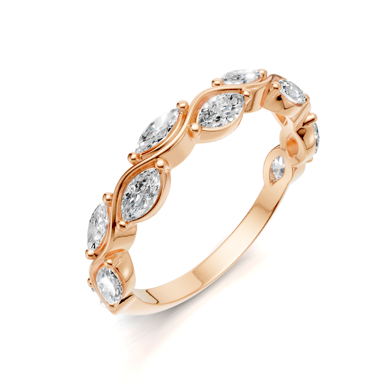 Edera Marquise Diamond Band