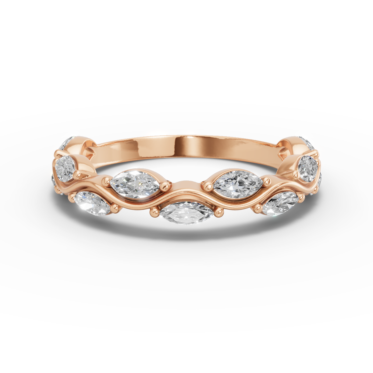 Edera Marquise Diamond Band