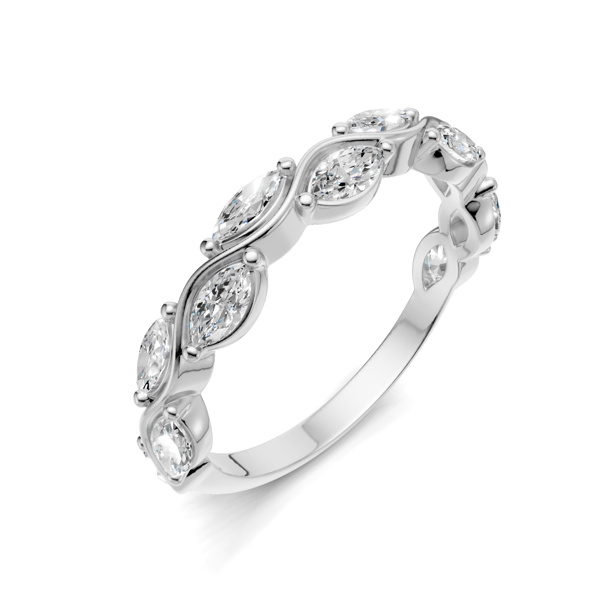 Edera Marquise Lab Diamond Band