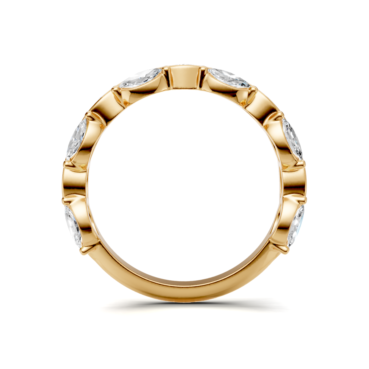 Edera Marquise Lab Diamond Band