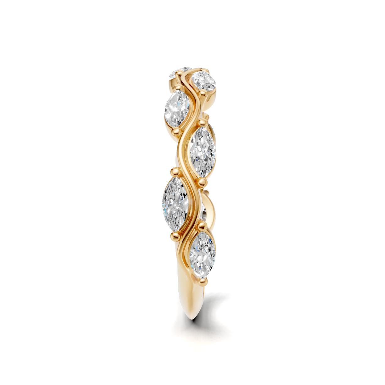 Edera Marquise Lab Diamond Band