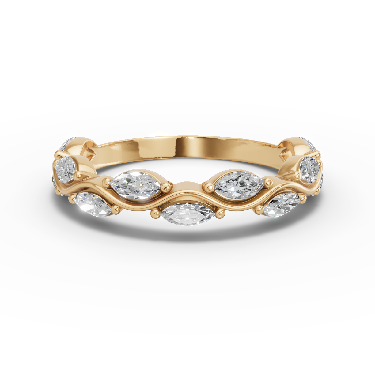 Edera Marquise Lab Diamond Band